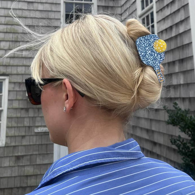 Pickleball Paddle Hair Clip