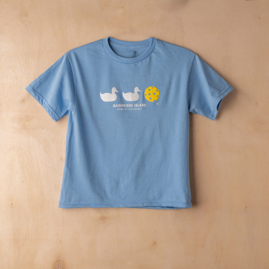 Duck Duck Pickleball • Kids Super Soft T-shirt
