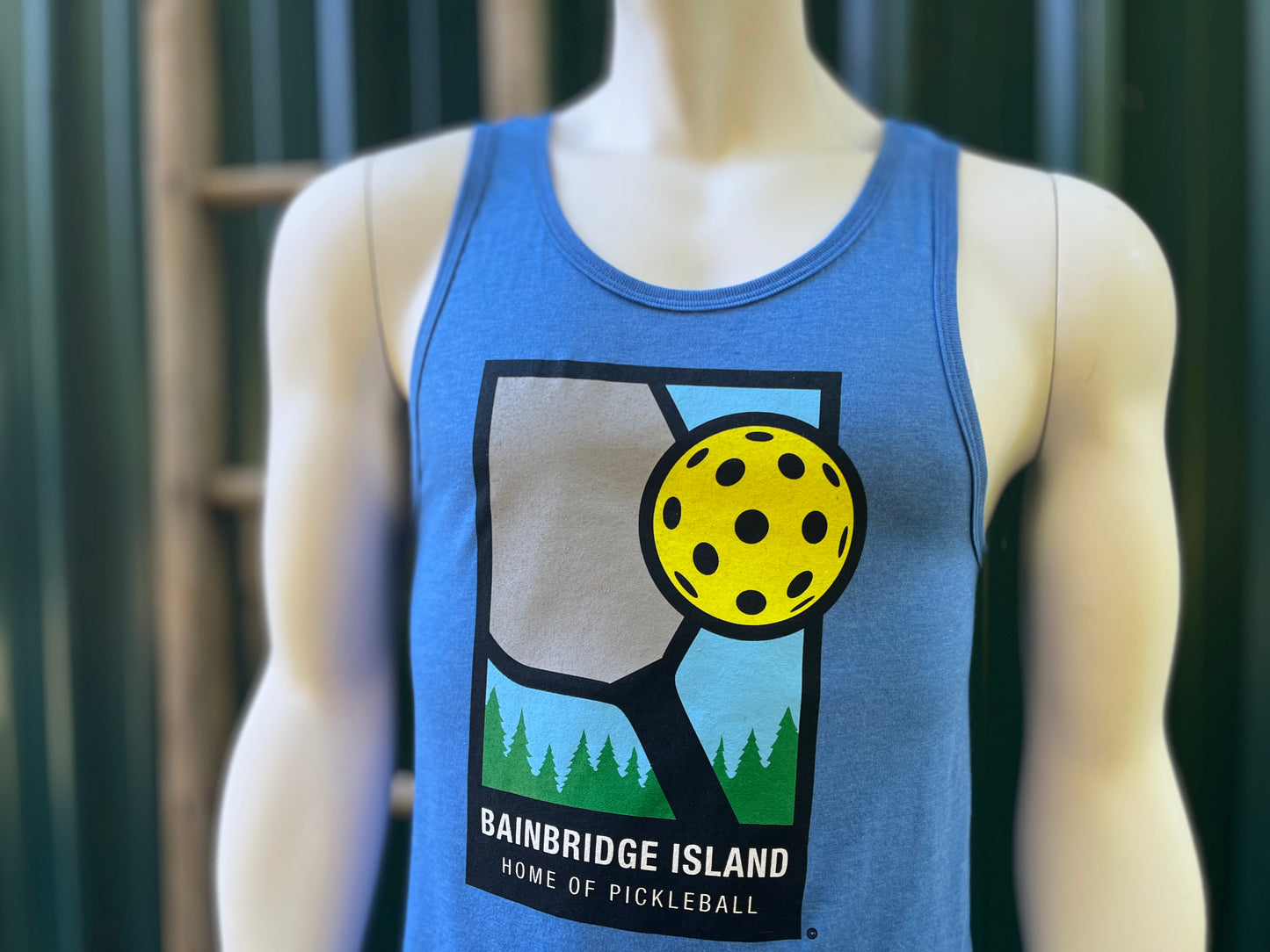 Parks Unisex Tank Royal Heather