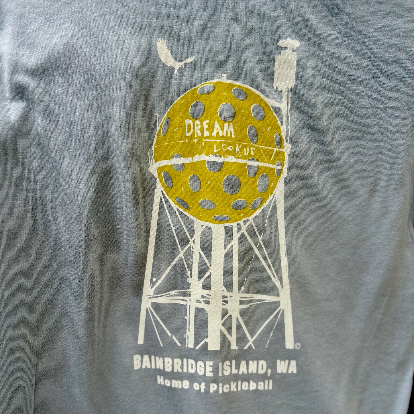 WATER TOWER – WOMEN’S BAMBOO T-Shirt (SKY BLUE)