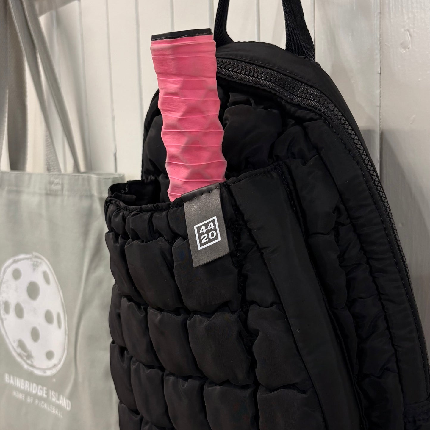 Quilted Puffer Pickleball Sling bag
