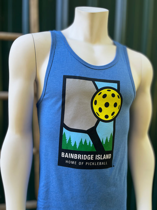 Parks Unisex Tank Royal Heather