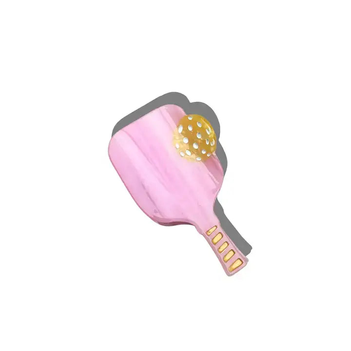 Pickleball Paddle Hair Clip