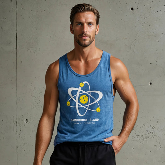 Atomic Pickleball • Unisex Tank Royal Heather
