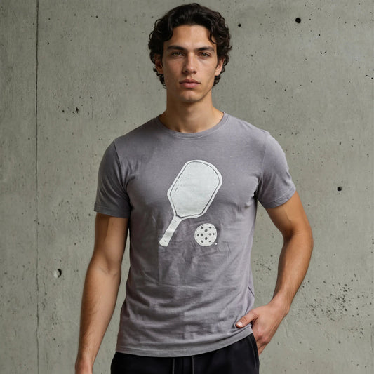 Paddle & Ball Edition • Bamboo Unisex T-Shirt • Your Perfect Pickleball Partner!