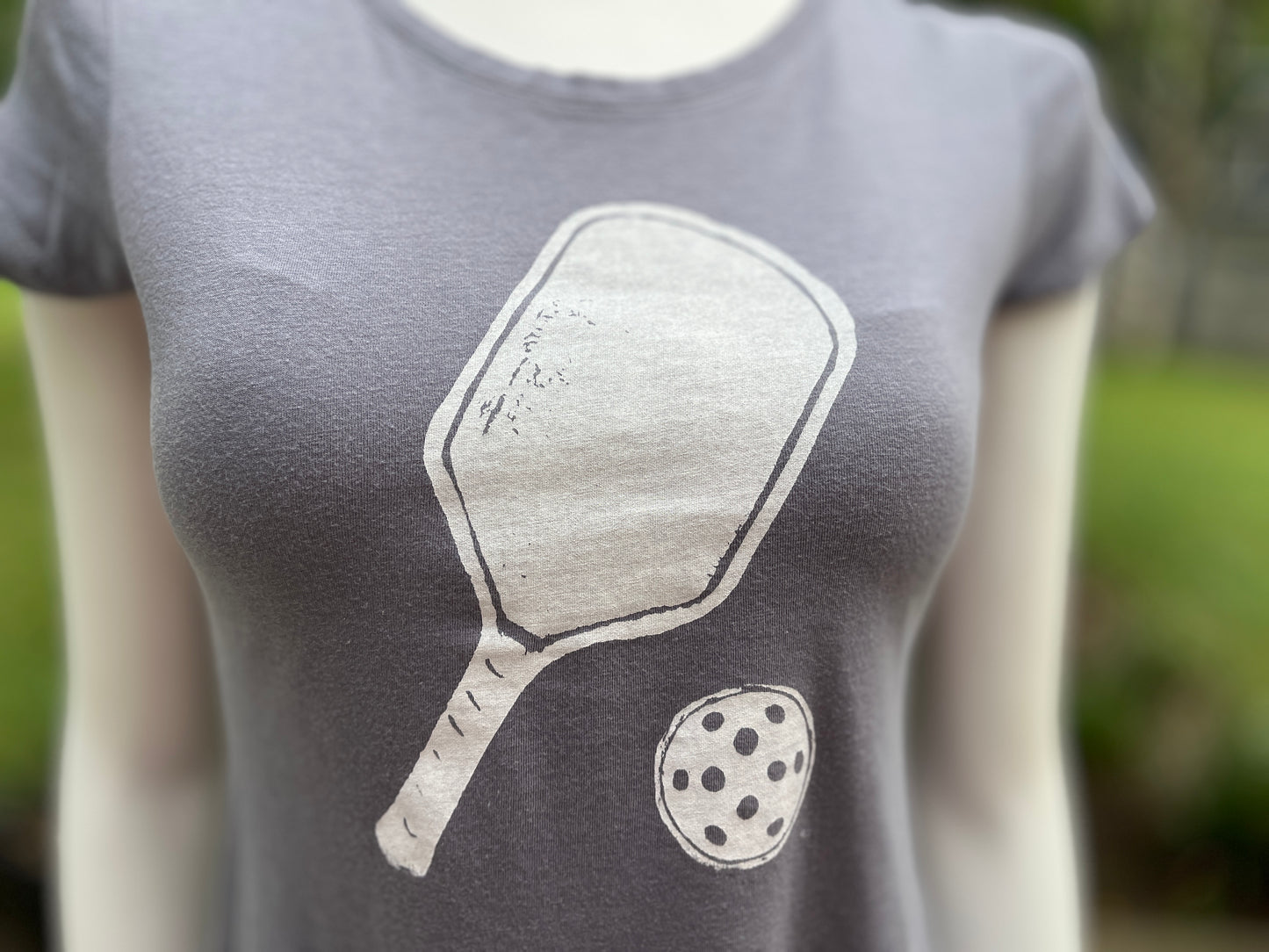 Paddle & Ball Edition ONNO Original Bamboo Women's T-Shirt: Your Perfect Pickleball Partner!