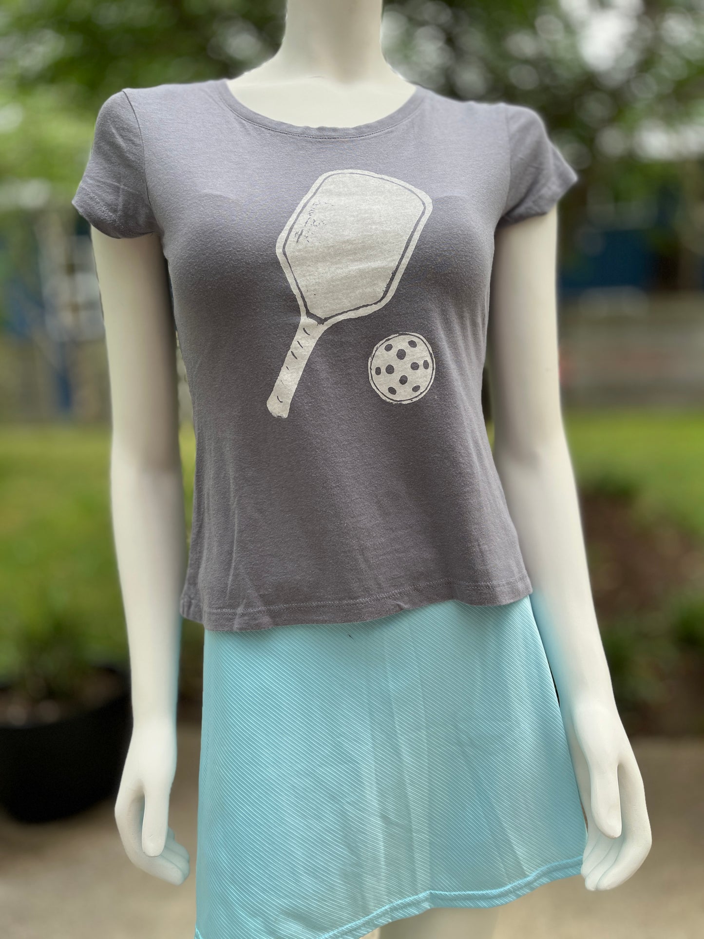 Paddle & Ball Edition ONNO Original Bamboo Women's T-Shirt: Your Perfect Pickleball Partner!