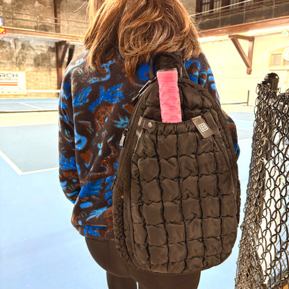 Quilted Puffer Pickleball Sling bag