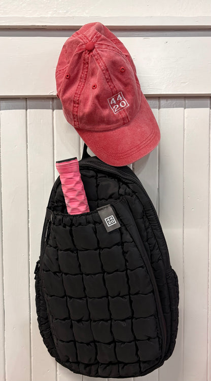 Quilted Puffer Pickleball Sling bag