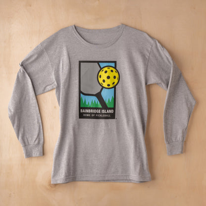 Parks Pickleball • Unisex Cotton Long Sleeve T-Shirt