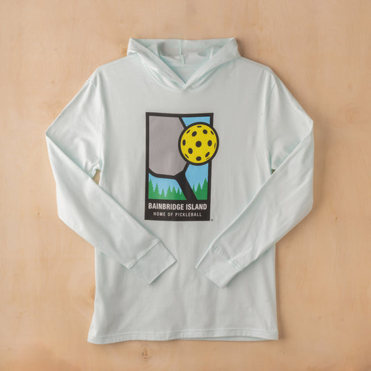 Parks Pickleball • Unisex Cotton Long Sleeve Lightweight Hoodie