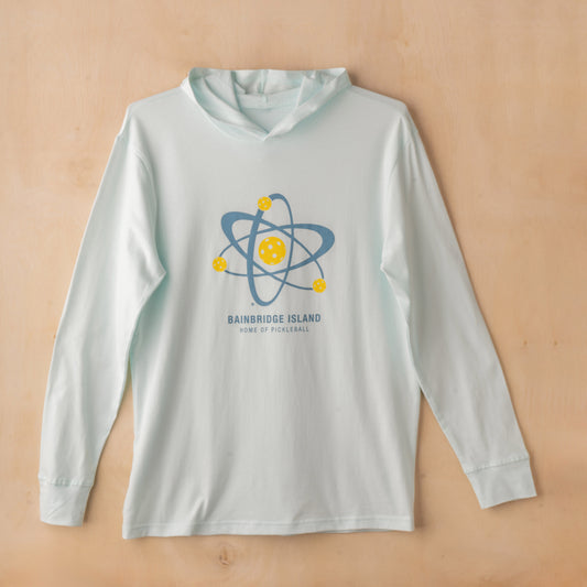 AtomicPickleball • Unisex Cotton Long Sleeve Lightweight Hoodie