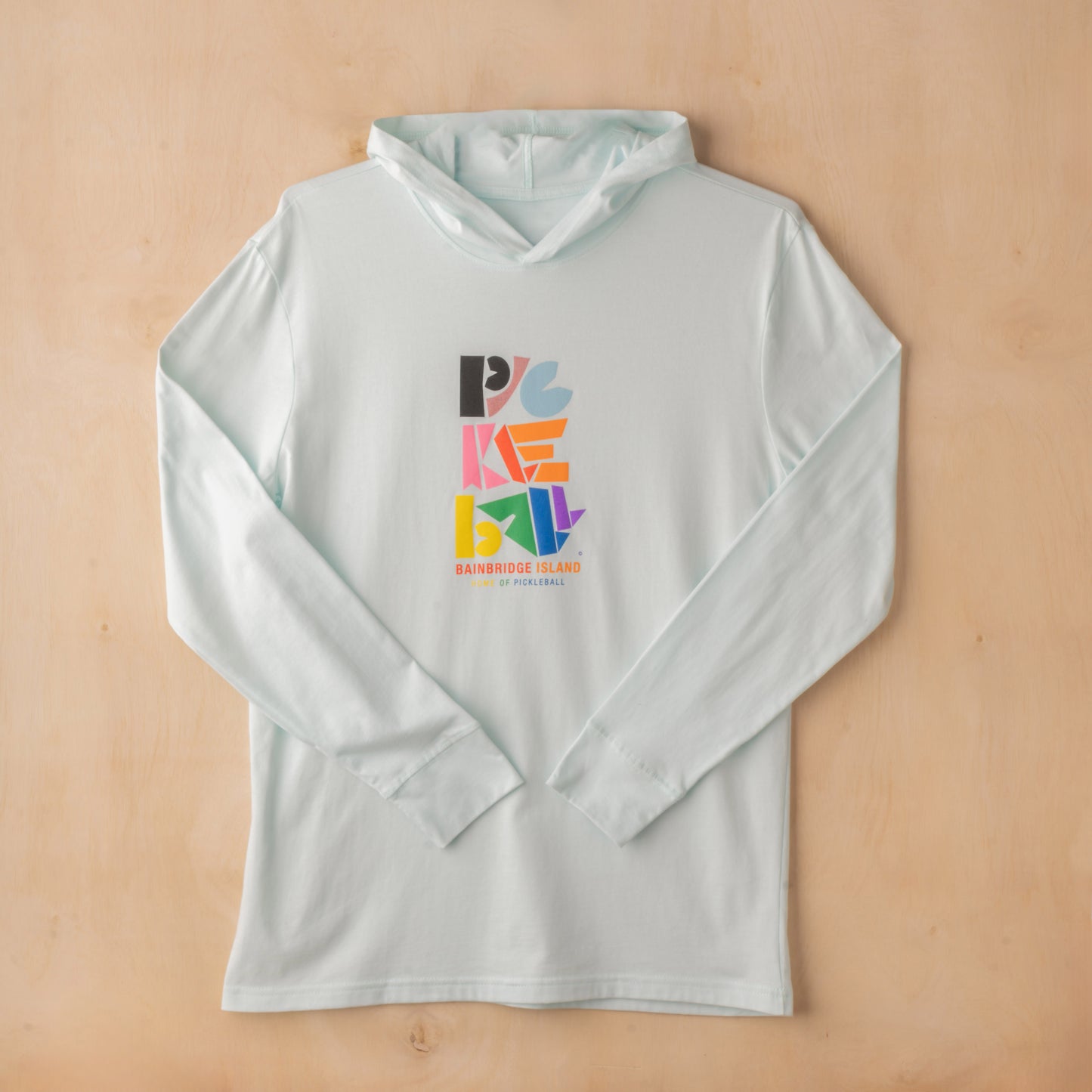 Pride Pickleball • Unisex Cotton Long Sleeve Lightweight Hoodie